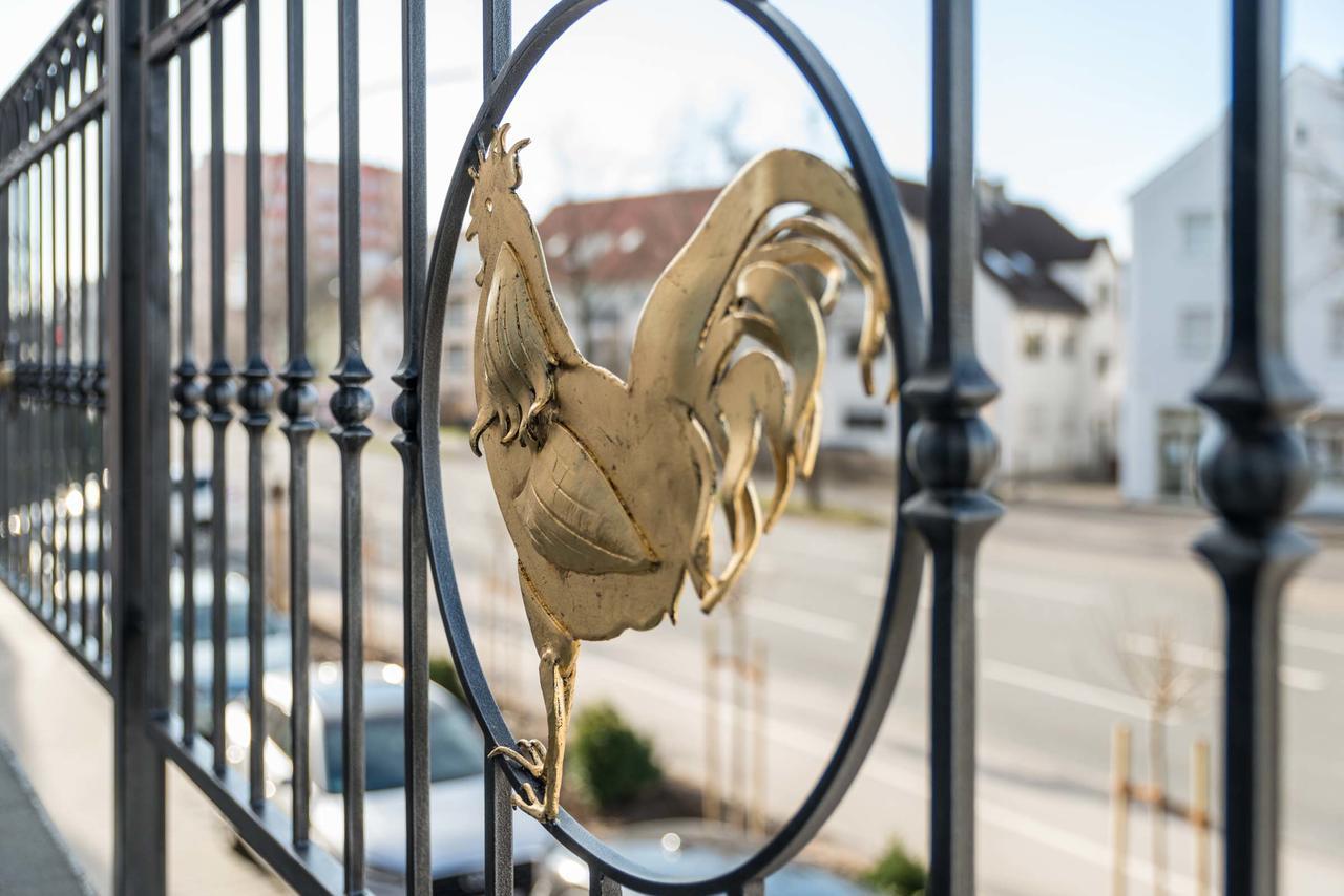 Hotel Haunstetter Hof Augsburg Bagian luar foto